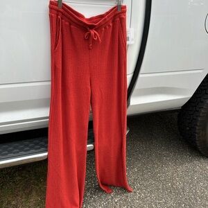 NWT Beyond Yoga Burnt Orange Knit Pants